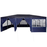 Party Tent Blue and White 600 x 400 x 266 cm - 45-Degree Angle