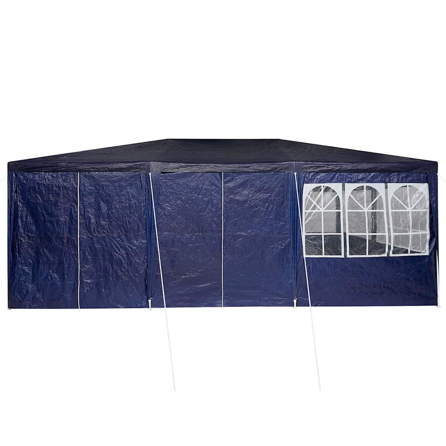 Party Tent 600 x 400 x 266 cm Blue Polyethylene
