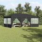 Party Tent 600 x 400 x 266 cm Anthracite Polyethylene