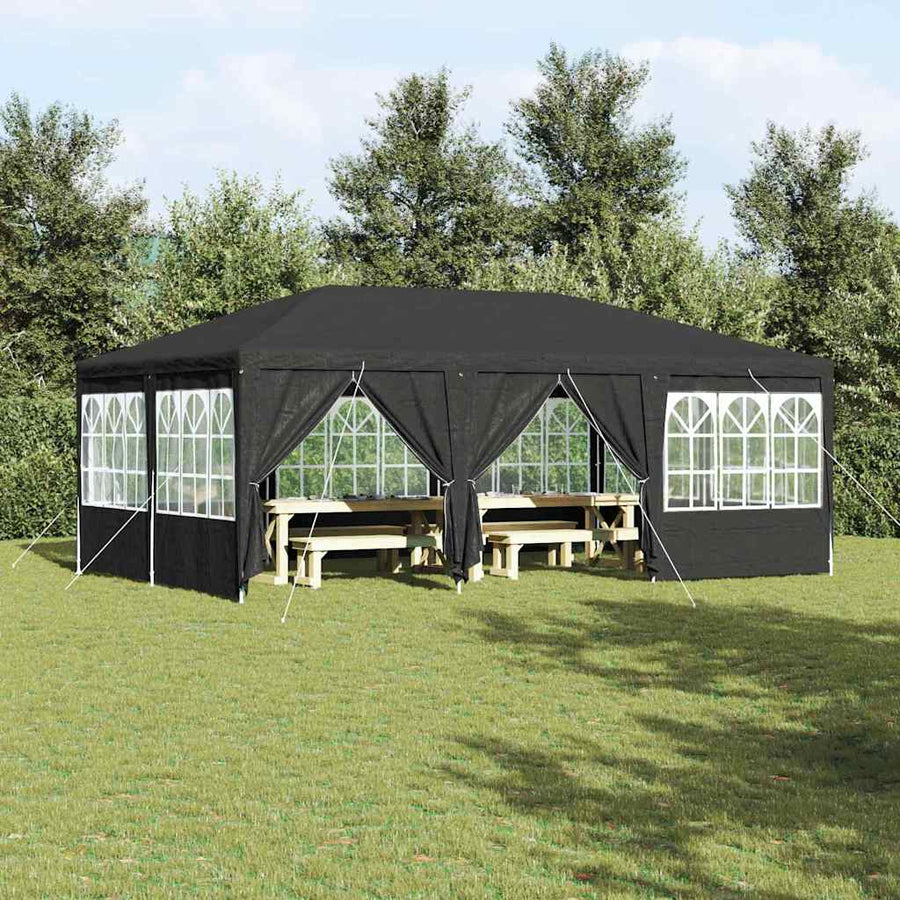 Party Tent 600 x 400 x 266 cm Anthracite Polyethylene