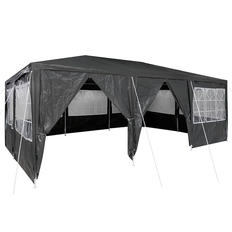 Party Tent 600 x 400 x 266 cm Anthracite Polyethylene