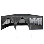 Party Tent 600 x 400 x 266 cm Anthracite Polyethylene
