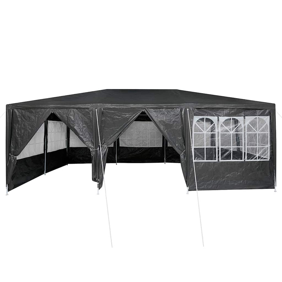 Party Tent 600 x 400 x 266 cm Anthracite Polyethylene