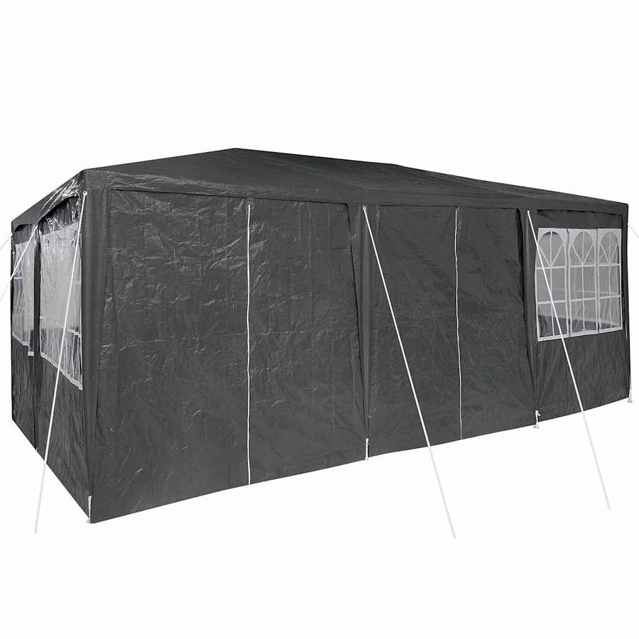 Party Tent 600 x 400 x 266 cm Anthracite Polyethylene