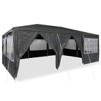 Party Tent 600 x 400 x 266 cm Anthracite Polyethylene
