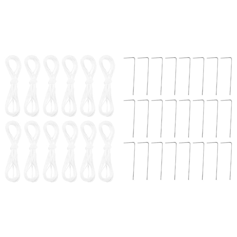 Party Tent White 800 x 400 x 266 cm Polyester and Steel