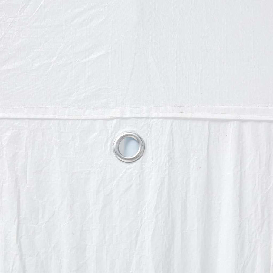 Party Tent White 800 x 400 x 266 cm Polyester and Steel