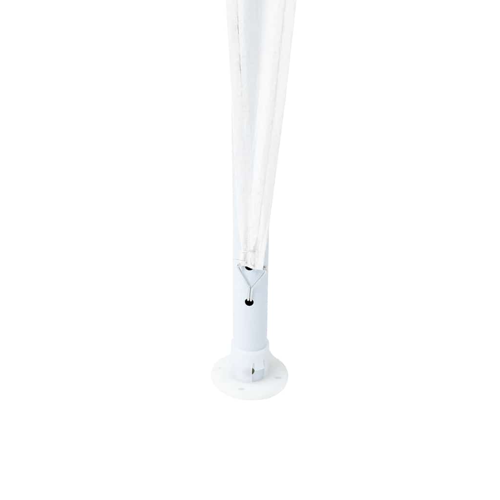 Party Tent White 800 x 400 x 266 cm Polyester and Steel