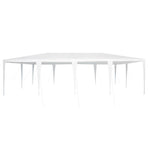 Party Tent White 800 x 400 x 266 cm Polyester and Steel