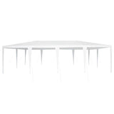 Party Tent White 800 x 400 x 266 cm Polyester and Steel - 45-Degree Angle