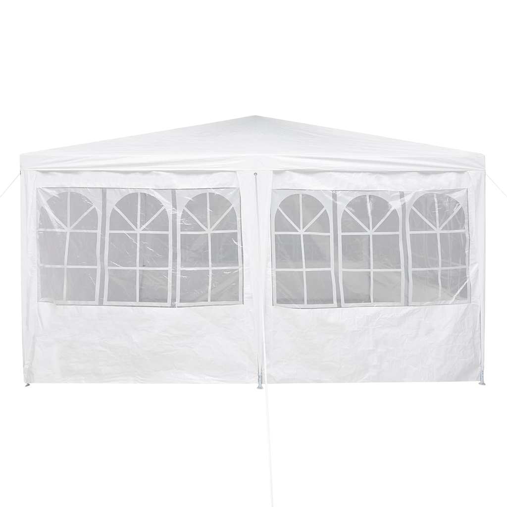 Party Tent White 800 x 400 x 266 cm Polyester and Steel