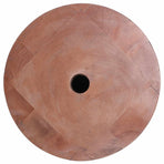 Parasol Base 28.05 kg Natural Solid Wood Cylindrical