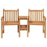 Garden Outdoor Chairs 152 x 63 x 89 cm Solid Teak Wood