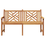 Garden Bench 150 x 60 x 90 cm Solid Teak Wood