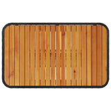Garden Dining Set Black Poly Rattan