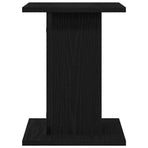 Plant Stand 2 pcs Black Oak 30 x 30 x 40 cm Engineered wood