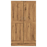 Book Cabinet Artisan Oak 82.5x30.5x150 cm Engineered Wood - 45-Degree Angle