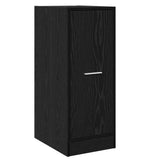 Apothecary Cabinet Black oak 30 x 41 x 77.5 cm Engineered wood - 45-Degree Angle