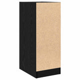 Apothecary Cabinet Black oak 30 x 41 x 77.5 cm Engineered wood - Low Angle