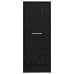 Apothecary Cabinet Black oak 30 x 41 x 77.5 cm Engineered wood