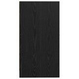 Apothecary Cabinet Black oak 30 x 41 x 77.5 cm Engineered wood - Close-Up Angle