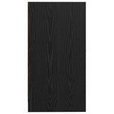 Apothecary Cabinet Black oak 30 x 41 x 77.5 cm Engineered wood - Close-Up Angle