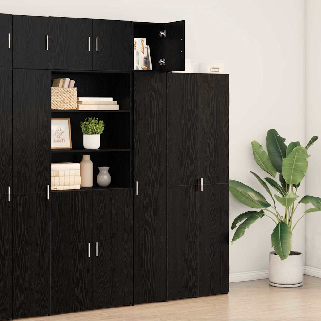 Wall-Mounted Cabinet Wall-mounted Black Oak 30 x 42.5 x 39.5 cm