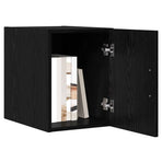 Wall-Mounted Cabinet Black Oak 30 x 42.5 x 39.5 cm
