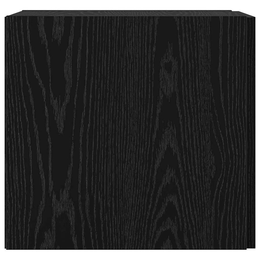 Wall-Mounted Cabinet Black Oak 30 x 42.5 x 39.5 cm