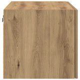 Wall Cabinet Artisan oak 70 x 42.5 x 40 cm Engineered wood - Low Angle
