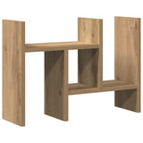 Desk Organiser Artisan Oak 50 x 15,5 x 35,5 cm Engineered Wood