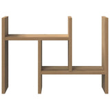 Desk Organiser Artisan Oak 50 x 15,5 x 35,5 cm Engineered Wood