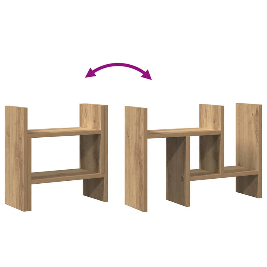 Desk Organiser Artisan Oak 34,5 x 15,5 x 35,5 cm