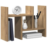 Desk Organiser Artisan Oak 50 x 15,5 x 35,5 cm Engineered Wood