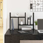 Desk Organiser Black Oak 34,5 x 15,5 x 35,5 cm Engineered Wood