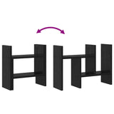 Desk Organiser Black oak 34.5 x 15.5 x 35.5 cm Engineered wood - Extra Image