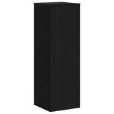 Plant Stand Black Oak 33 x 33 x 100 cm Engineered wood - 45-Degree Angle
