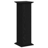 Plant Stand Black Oak 33 x 33 x 100 cm Engineered wood - 45-Degree Angle