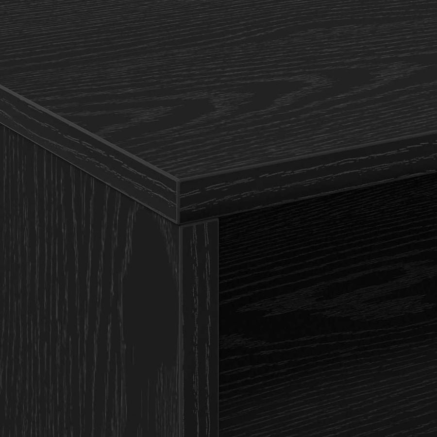 Cabinet Black Oak 60 x 48 x 74.5 cm Wheeled