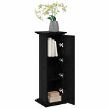 Display Stand Black Oak 31 x 30 x 90 cm Engineered wood - Side View