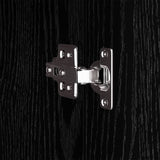 Display Stand Black Oak 31 x 30 x 60 cm Engineered wood - Low Angle