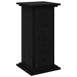 Display Stand Black Oak 31 x 30 x 60 cm Engineered wood - Close-Up Angle