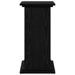 Display Stand Black Oak 31 x 30 x 60 cm Engineered wood