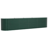 Raised Bed Green 400 x 80 x 81 cm Steel