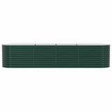 Raised Bed Green 400 x 80 x 81 cm Steel