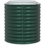 Raised Bed Green 240 x 80 x 81 cm Steel