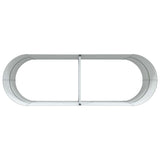 Raised Bed Green 240 x 80 x 81 cm Steel