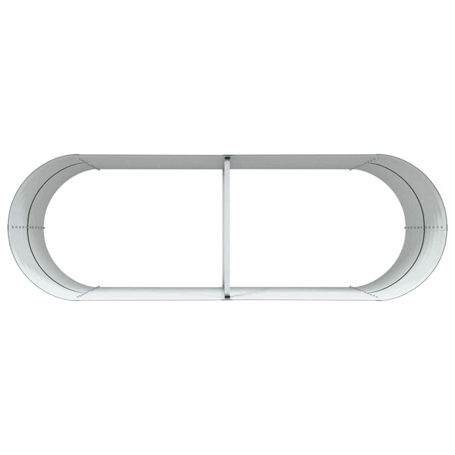 Raised Bed Green 240 x 80 x 81 cm Steel