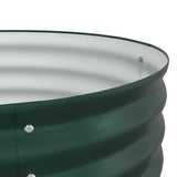 Raised Bed Green 160 x 80 x 81 cm Steel