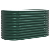 Raised Bed Green 160 x 80 x 81 cm Steel
